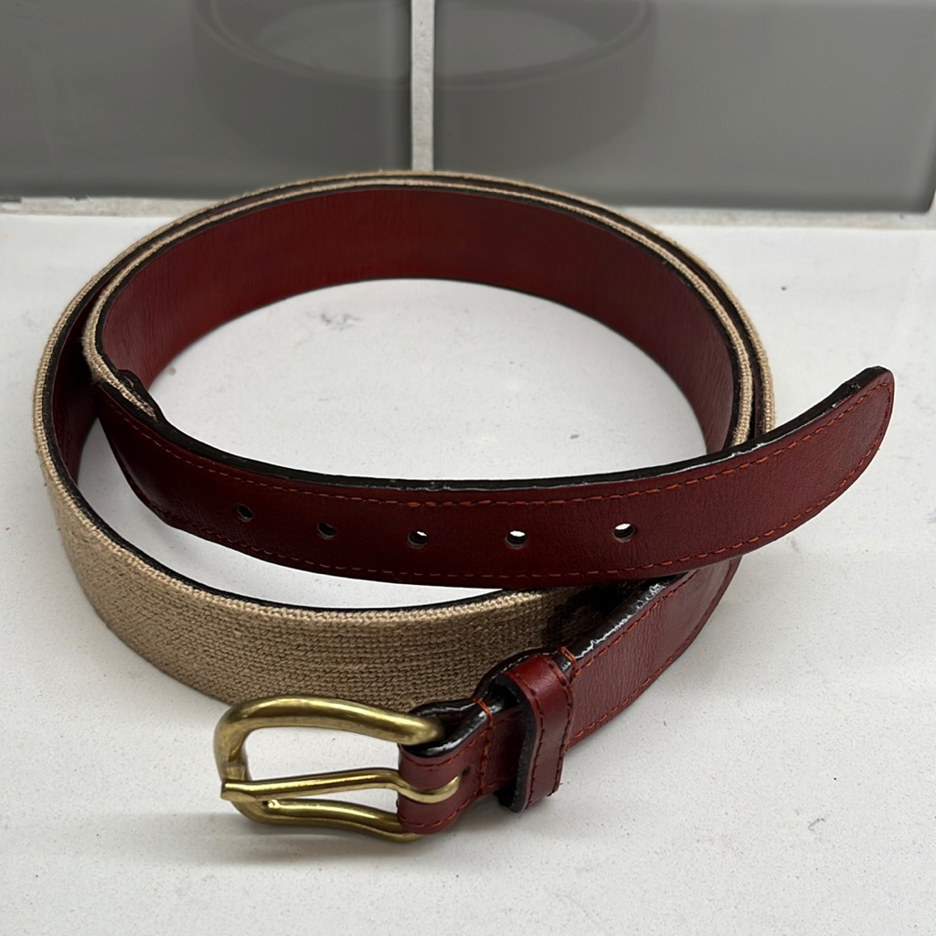 Smathers & Branson Golf Needlepoint Belt